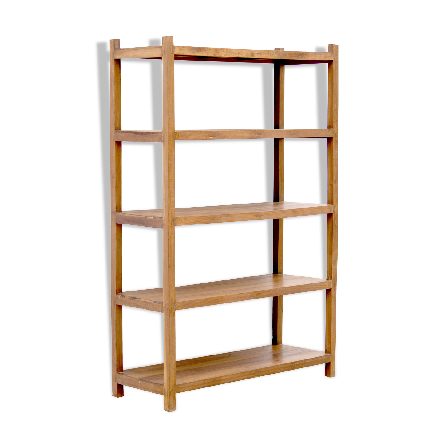 Large teak shelf
