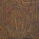 Antique chest carved with floral motifs (c.1820)