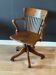 Classic oak office chair