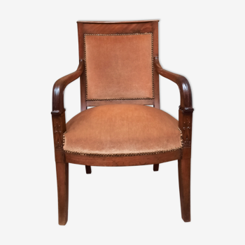 Mahogany armchair