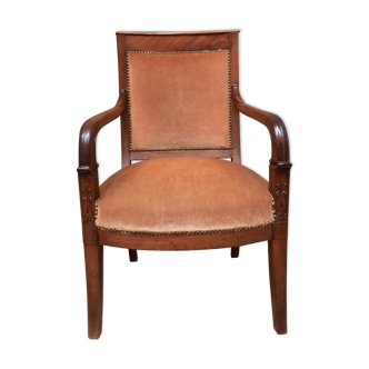 Mahogany armchair