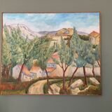 Oil on canvas