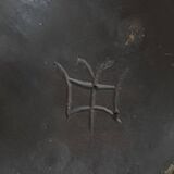 Ancient Chinese bronze tripod vase