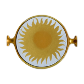 Sun bottom enzo Mari for Le Creuset Italian design 1970