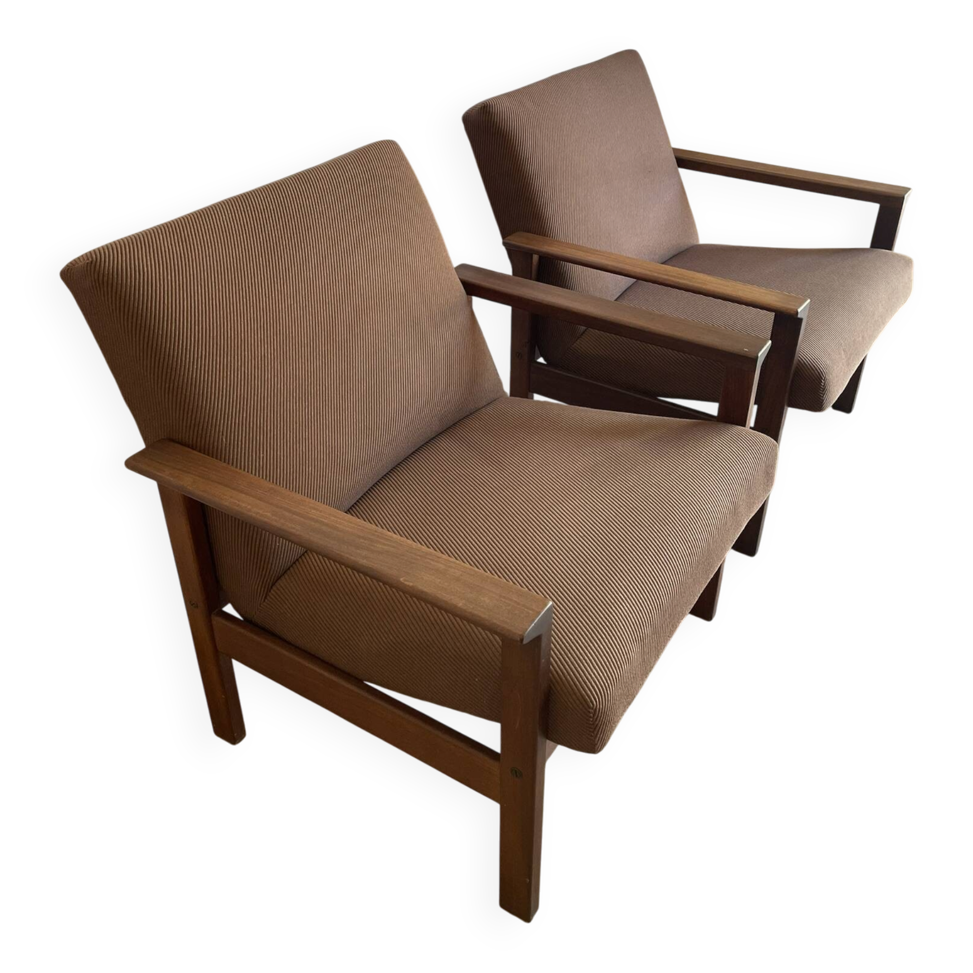 Paire de fauteuils – Yngve Ekström, Pastoe, Pays-Bas 1960