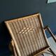 Wicker armchair