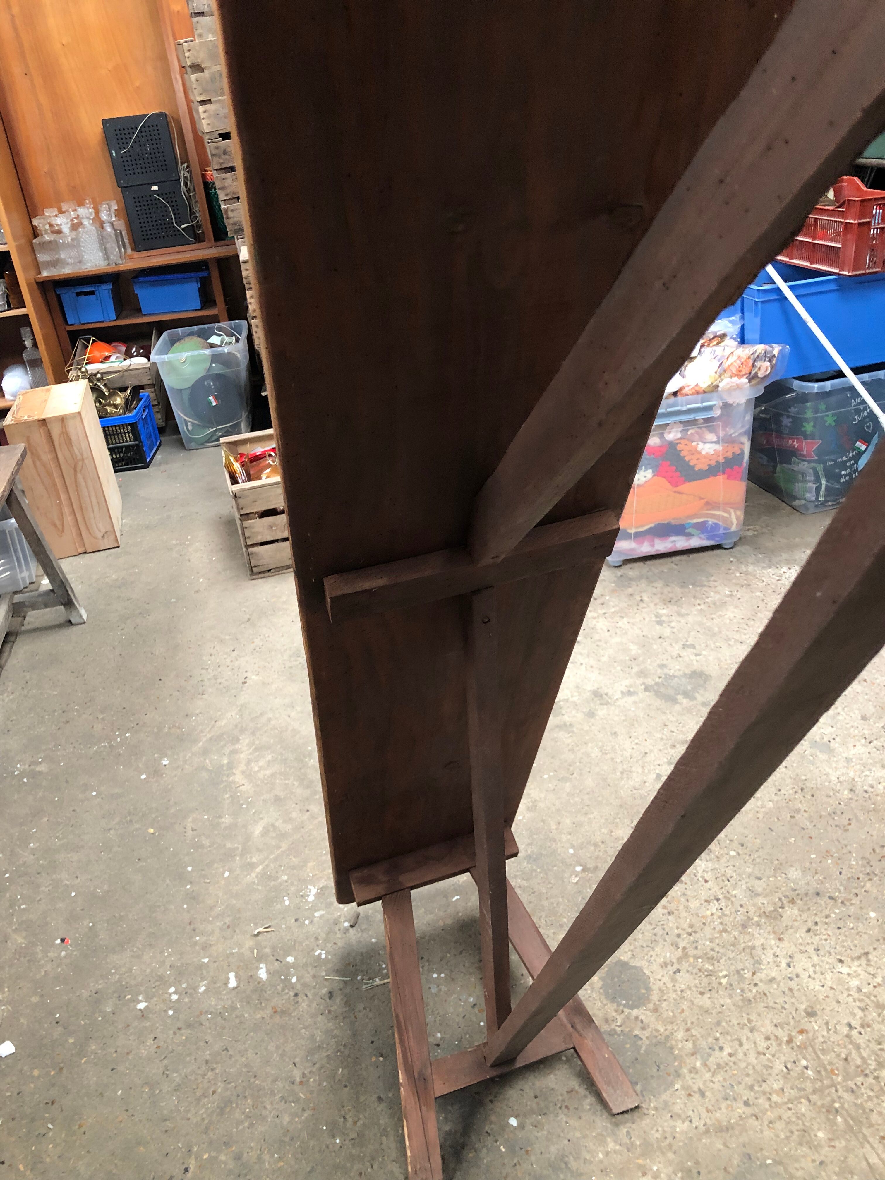 Vintage wooden bench