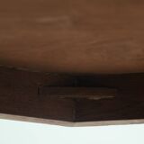 Art Deco Amsterdam School Sidetable in Oak and Ebony attributed t Napoleon
