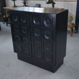 Meuble De Coene noir 1970 's