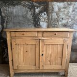 Parisian raw wood buffet