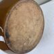 Large glazed terracotta salad bowl