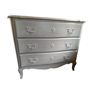 Commode rechampie couleur - taupe