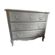 Commode rechampie couleur taupe