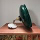 Green opaline wall light