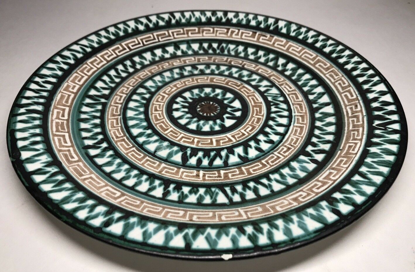 Round dish R.P. Robert Picault Vallauris vintage