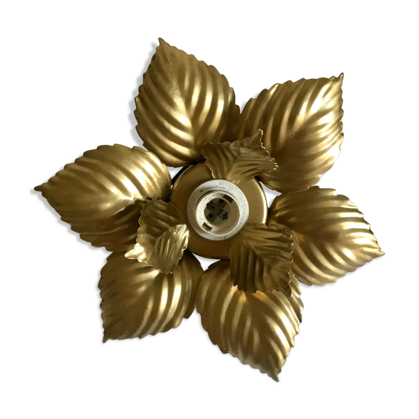 Masca golden flower wall lamp
