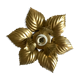 Masca golden flower wall lamp