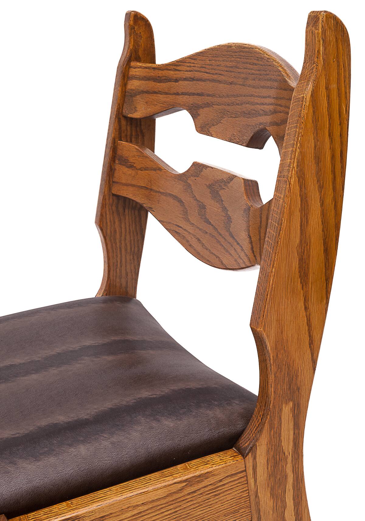 Set of 6 chairs by Guillerme and Chambron