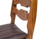 Set of 6 chairs by Guillerme and Chambron