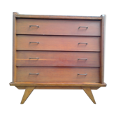 Commode années 60 pieds compas