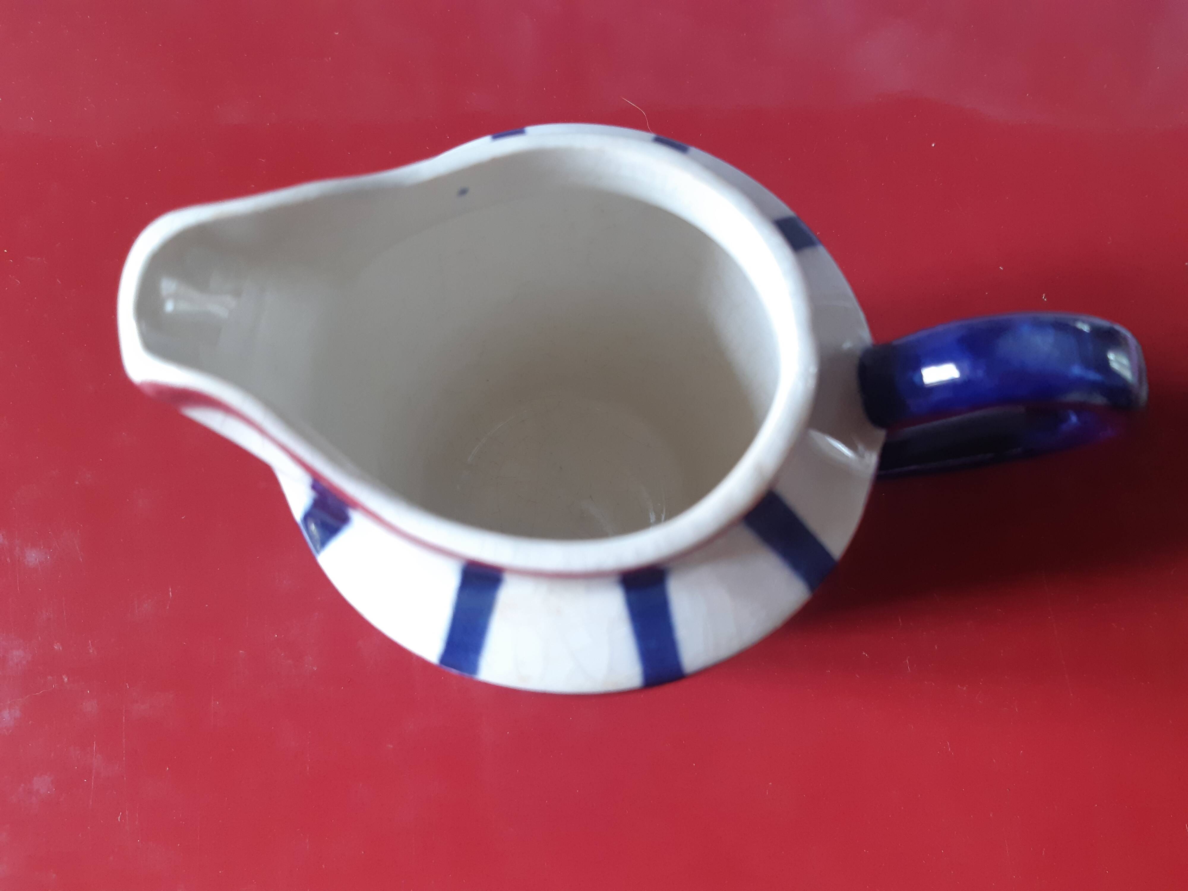Breakfast milk jug from a Basque decorative set.
