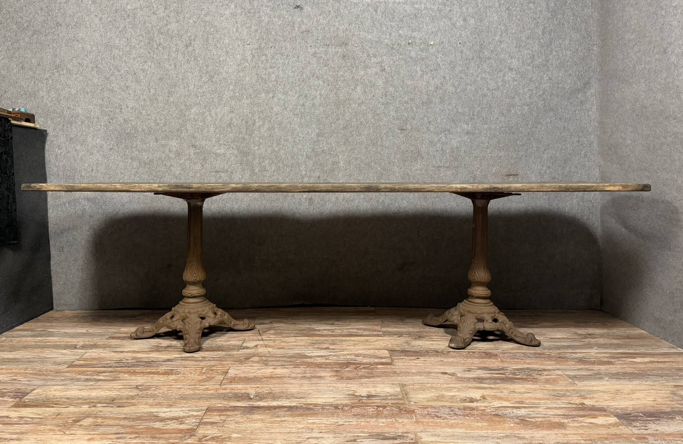 Table de péniche époque Napoléon III vers 1880