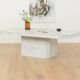 Table basse en marbre des années 1980