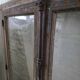 4 old solid oak windows from the early 20th century