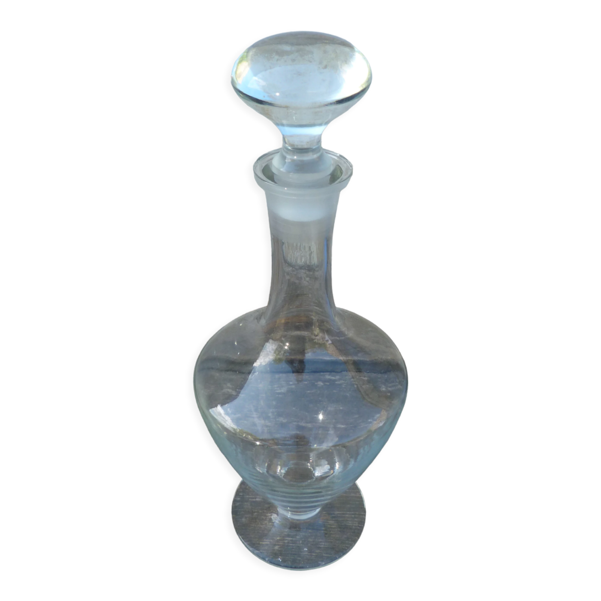 Crystal wine decanter