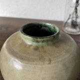 Small glazed ceramic vase