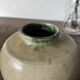 Small glazed ceramic vase
