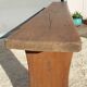 Vintage wooden bench L200