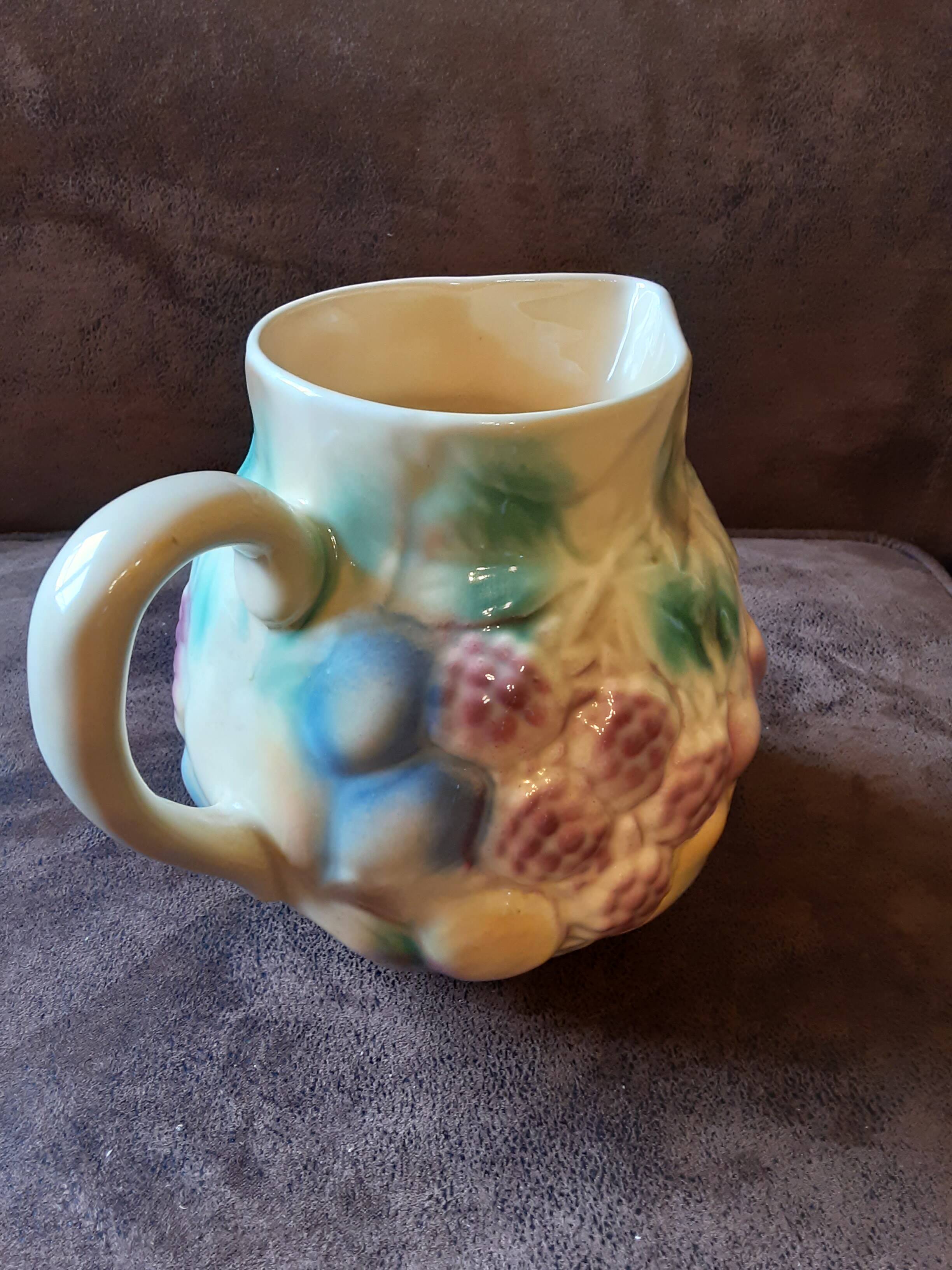 Luneville slip pitcher