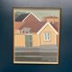 Original Vintage Swedish Oil on Canvas – “City Scene” by Gunnar Fohlin – Signed & Dated 1987 – Vintage & Framed