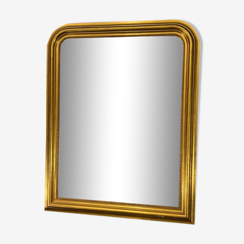 Miroir 101 x80 de style Louis-Philippe, glace biseautée