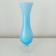 Set of 5 pastel opaline soliflore vases
