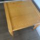 table d'appoint vintage en bois clair style Séverin Hansen