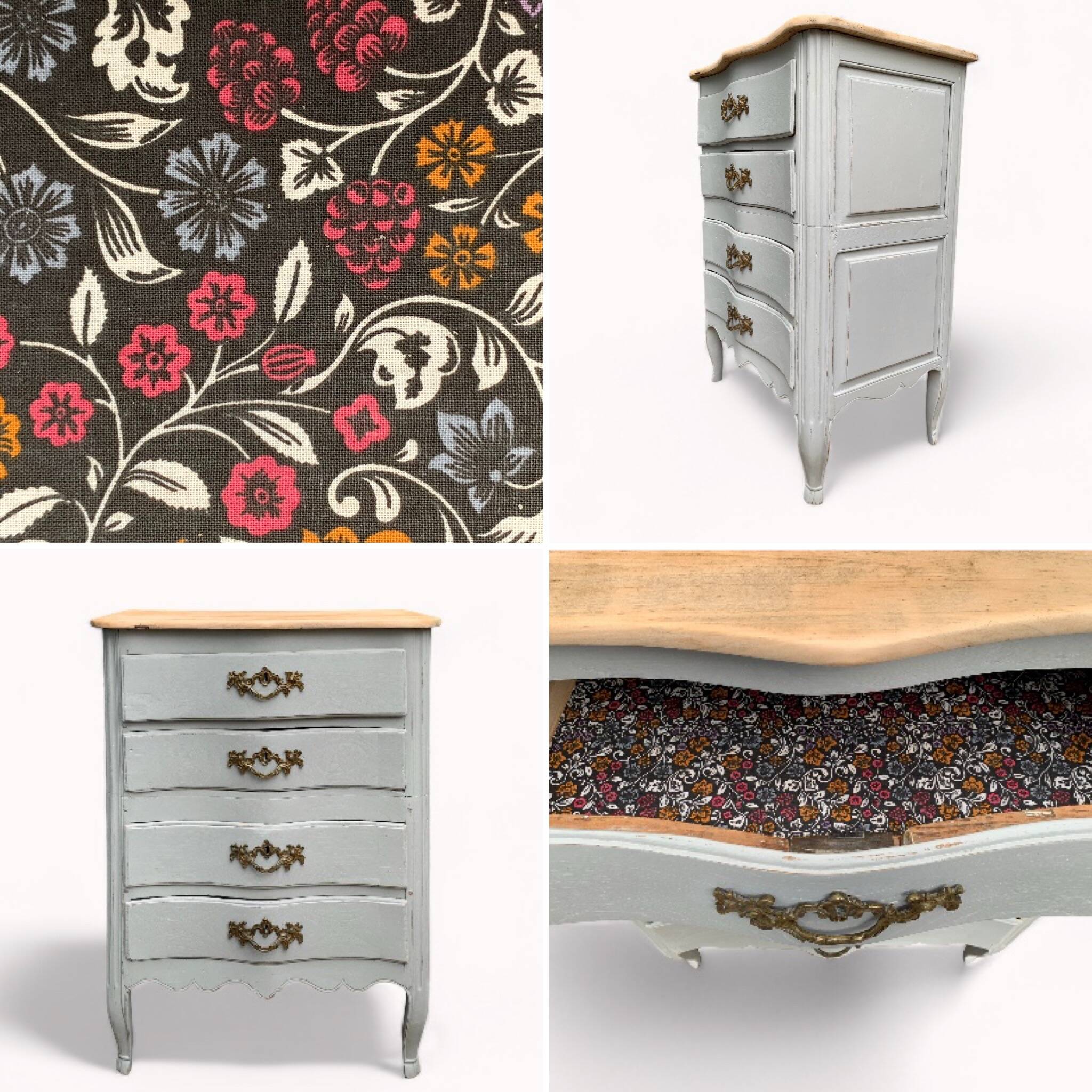 Louis XV style chest of drawers 1900