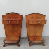 Pair of art deco bedsides tables