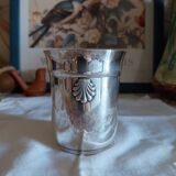 Old silver-plated metal cup by Ravinet & Denfer