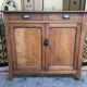 Low Parisian buffet in oak and pear tree 1950