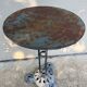 Small cast iron bistro table.