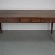 Antique Oak 19th Century French Rustic Farmhouse Dining Table
