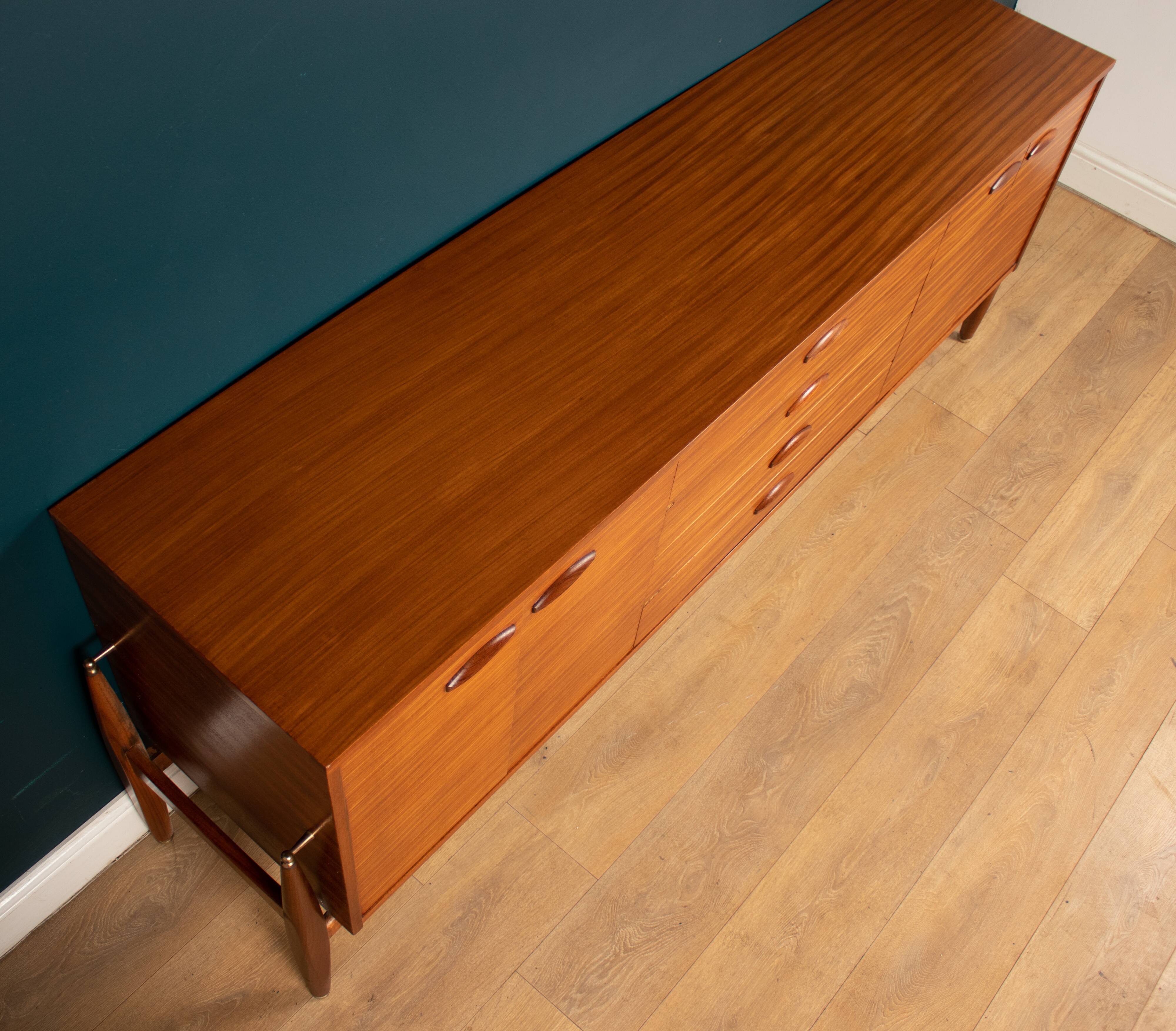 Restored 1960s Retro Teak Elliots Of Newbury EON Mid Century Retro Sideboard