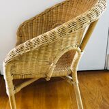 Wicker child chair