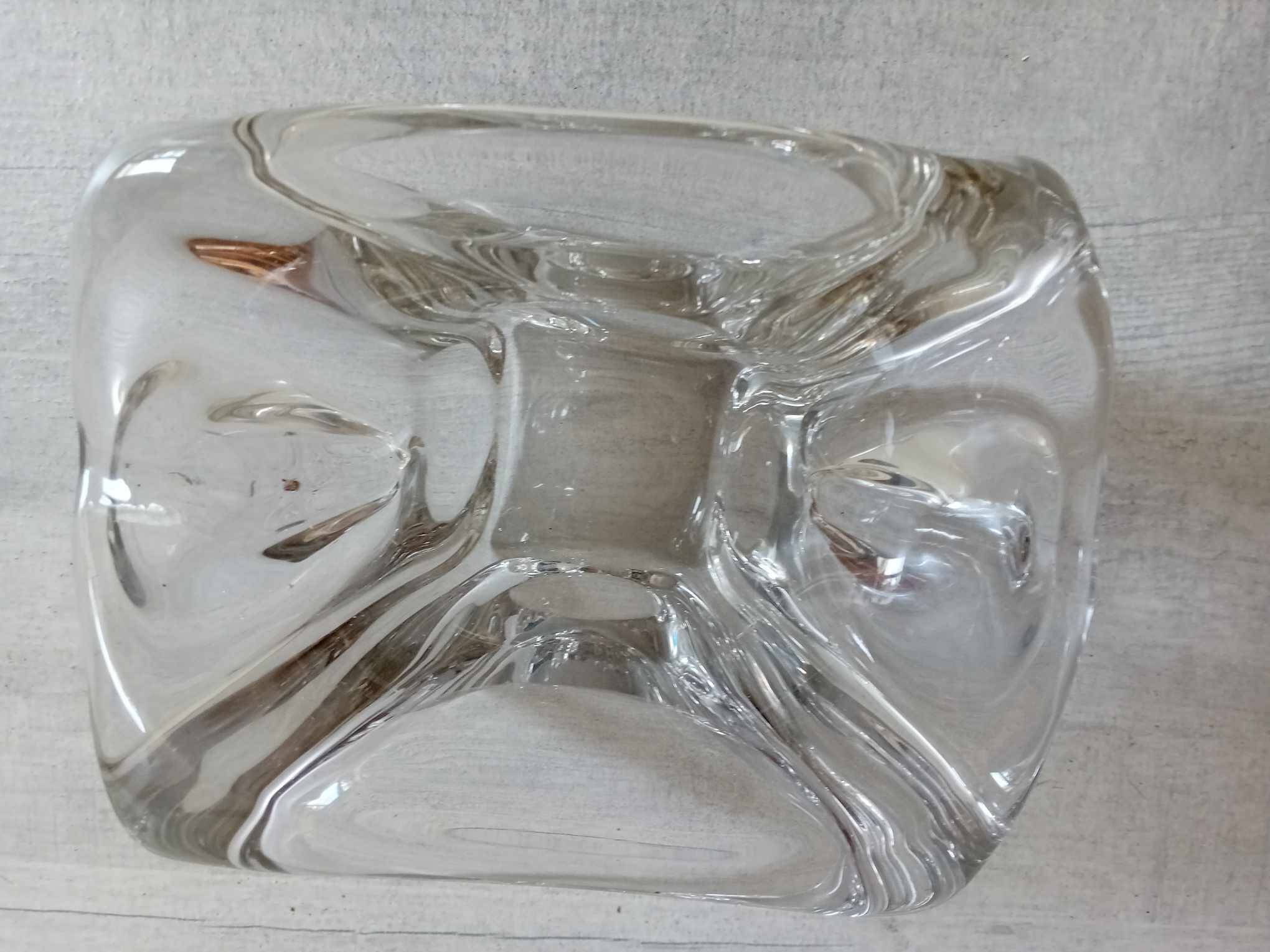 Large crystal cigar ashtray