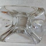 Large crystal cigar ashtray