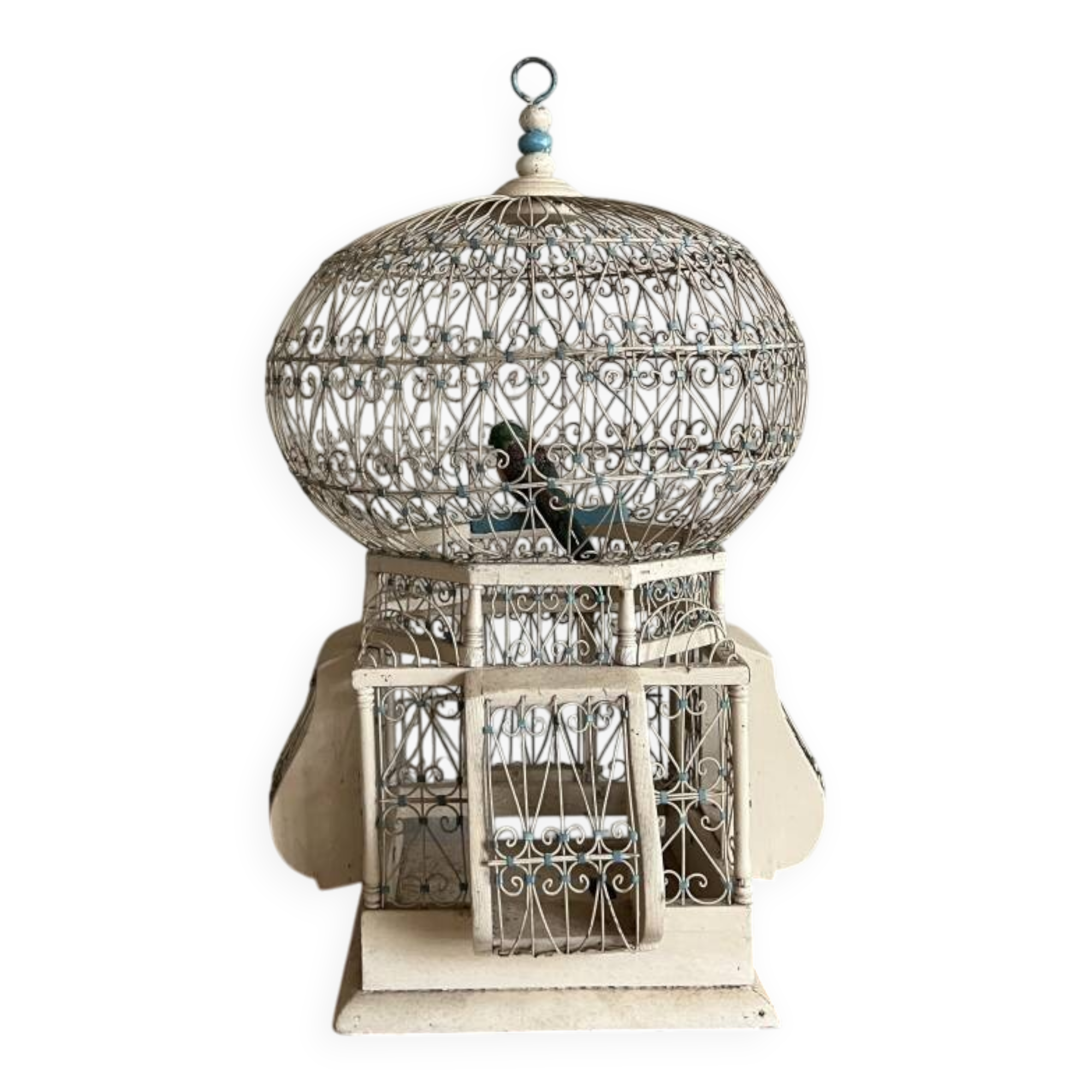 Antique birdcage