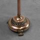 Art Deco Side Table by Daalderop in Red and Yellow Copper, The Netherlands