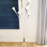 Vintage Spriet vloerlamp met 9 Lichtpunten 1950-1960